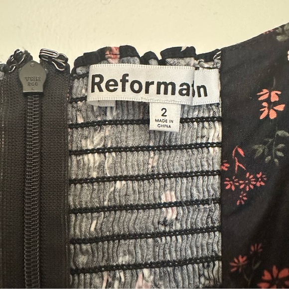 Reformation Cyprus Midi Dress size 2 - Picture 3 of 5